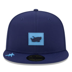 Tampa Bay Rays New Era 2026 Clubhouse Alternate 59FIFTY Fitted Hat - Navy Hats