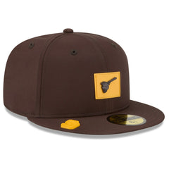San Diego Padres New Era 2026 Clubhouse Alternate 59FIFTY Fitted Hat - Brown Hats