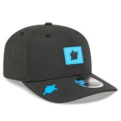 Miami Marlins New Era 2026 Clubhouse 9SEVENTY Adjustable Hat - Black Hats