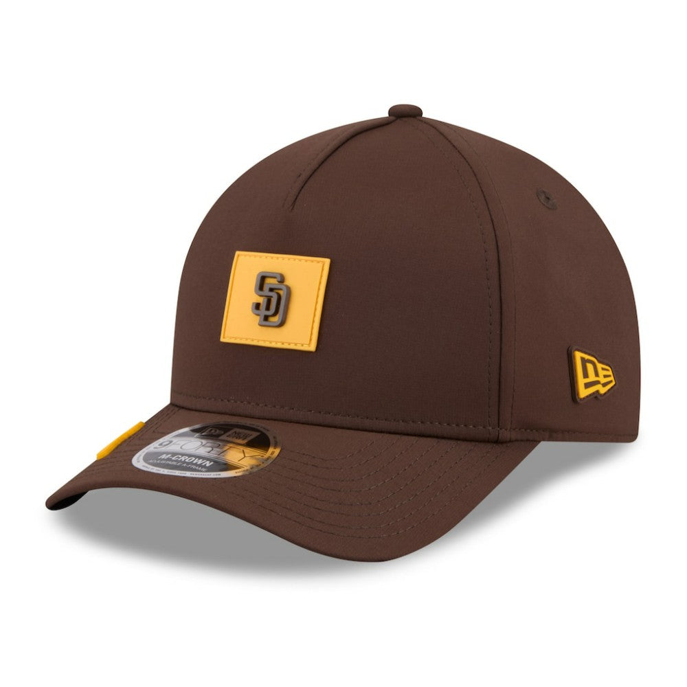 San Diego Padres New Era 2026 Clubhouse 9FORTY A-Frame Adjustable Hat - Brown Hats