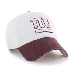 New York Giants '47 Unisex Love Letter Clean Up Adjustable Hat - Stone/Burgundy Hats