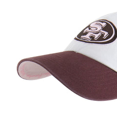 San Francisco 49ers '47 Unisex Love Letter Clean Up Adjustable Hat - Stone/Burgundy Hats