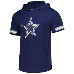 Dallas Cowboys Optimal Play Short Sleeve Hooded T-Shirt - Navy T-shirts