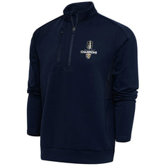 Florida Panthers Fanatics 2025 Stanley Cup Champions Genesis Quarter-Zip Pullover - Navy | US 203185335