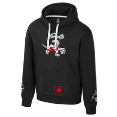 Toronto Raptors Stadium Essentials Unisex 2025/26 City Edition City Star Hoodie Black