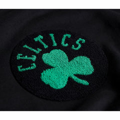 Boston Celtics Stadium Essentials Unisex Club Level Chenille Sweatshirt Black