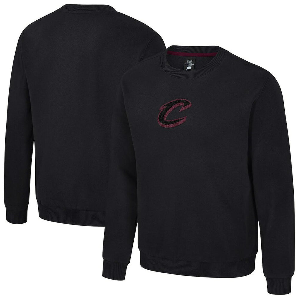 Cleveland Cavaliers Stadium Essentials Unisex Club Level Chenille Sweatshirt Black outlet