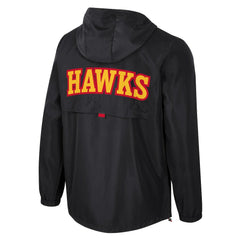 Atlanta Hawks Stadium Essentials Unisex Compete Quarter-Zip Hoodie Jacket Black