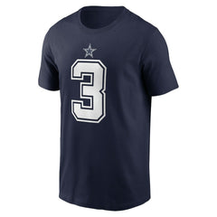 George Pickens Dallas Cowboys Name & Number T-Shirt - Navy T-shirts