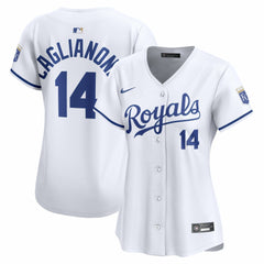 Jac Caglianone Kansas City Royals Nike Women's Home Limited Player Jersey - White Jerseys