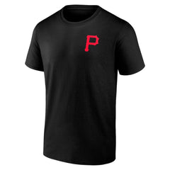 Pittsburgh Pirates Stranger Things Graphic T-Shirt - Black T-shirts