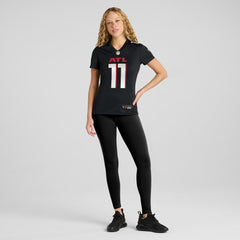 Jalon Walker Atlanta Falcons Women's Team Game Jersey - Black Jerseys