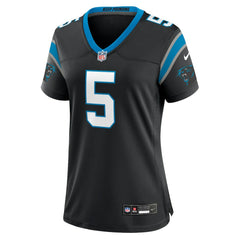 Rico Dowdle Carolina Panthers Women's Team Game Jersey - Black Jerseys