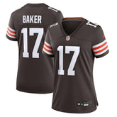 Jerome Baker Cleveland Browns Women's Team Game Jersey - Brown Jerseys