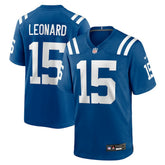 Riley Leonard Indianapolis Colts Team Game Jersey - Royal Jerseys