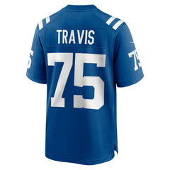 Jalen Travis Indianapolis Colts Team Game Jersey - Royal Jerseys