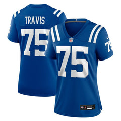 Jalen Travis Indianapolis Colts Women's Team Game Jersey - Royal Jerseys