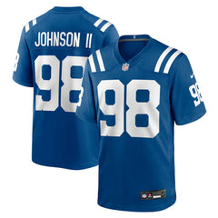 Eric Johnson II Indianapolis Colts Team Game Jersey - Royal Jerseys
