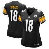 Will Howard Pittsburgh Steelers Women's Team Game Jersey - Black Jerseys