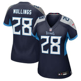 Kalel Mullings Tennessee Titans Women's Team Game Jersey - Navy Jerseys