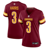 Will Harris Washington Commanders Women's Team Game Jersey - Burgundy Jerseys