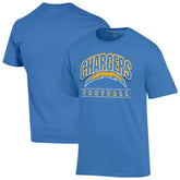 Los Angeles Chargers Champion Football T-Shirt - Powder Blue T-shirts