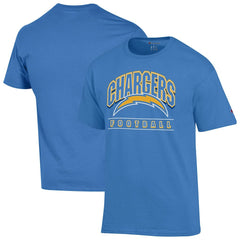 Los Angeles Chargers Champion Football T-Shirt - Powder Blue T-shirts