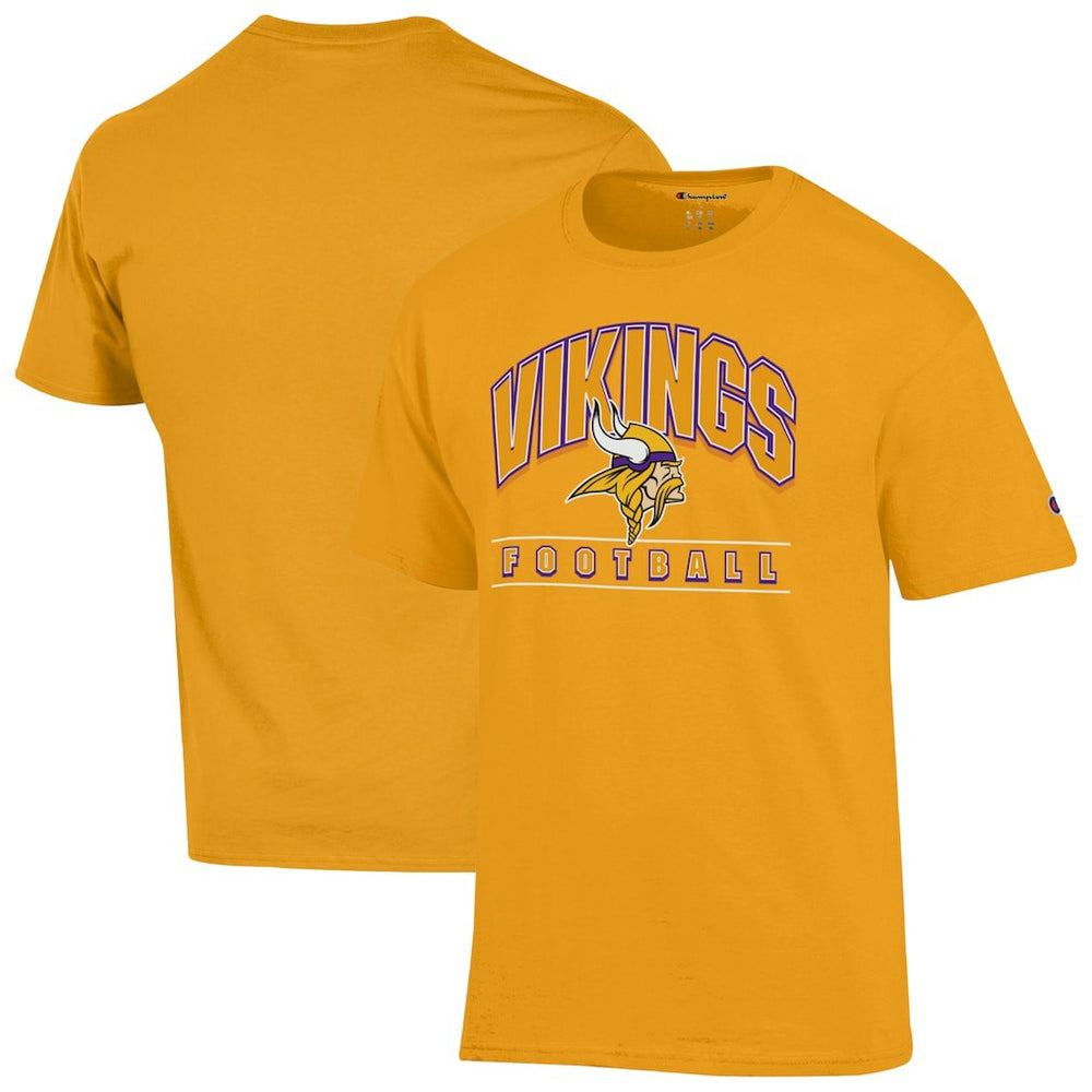 Minnesota Vikings Champion Football T-Shirt - Gold T-shirts
