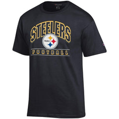 Pittsburgh Steelers Champion Football T-Shirt - Black T-shirts