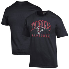 Atlanta Falcons Champion Football T-Shirt - Black T-shirts