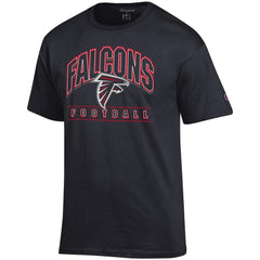 Atlanta Falcons Champion Football T-Shirt - Black T-shirts