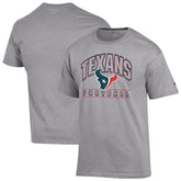 Houston Texans Champion Football T-Shirt - Heather Gray T-shirts
