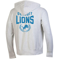Detroit Lions Champion Reverse Weave Full-Zip Hoodie - Heather Gray Hoodies