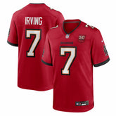 Bucky Irving Tampa Bay Buccaneers 50th Season Team Game Jersey - Red Jerseys