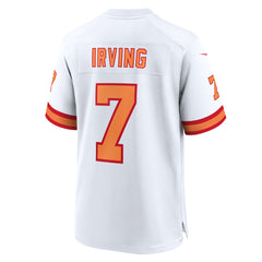 Bucky Irving '76 Tampa Bay Buccaneers 50th Season Game Jersey - White Jerseys