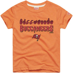 Tampa Bay Buccaneers Homage Youth Love Sign x ASL 2.0 Tri-Blend T-Shirt - Orange T-shirts