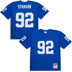 Michael Strahan New York Giants 1994 Legacy Replica Jersey - Royal Jerseys