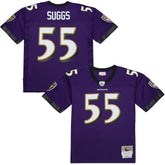 Terrell Suggs Baltimore Ravens 2003 Legacy Replica Jersey - Purple Jerseys