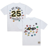 x NBA x AMP T-Shirt White - Mitchell & Ness