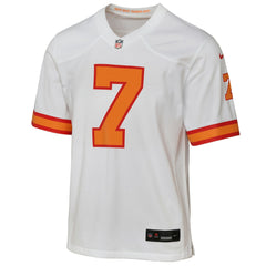 Bucky Irving '76 Tampa Bay Buccaneers Youth Game Jersey - White Jerseys
