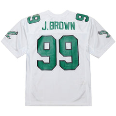 Jerome Brown Philadelphia Eagles 1991 Authentic Throwback Retired Player Jersey - White Jerseys