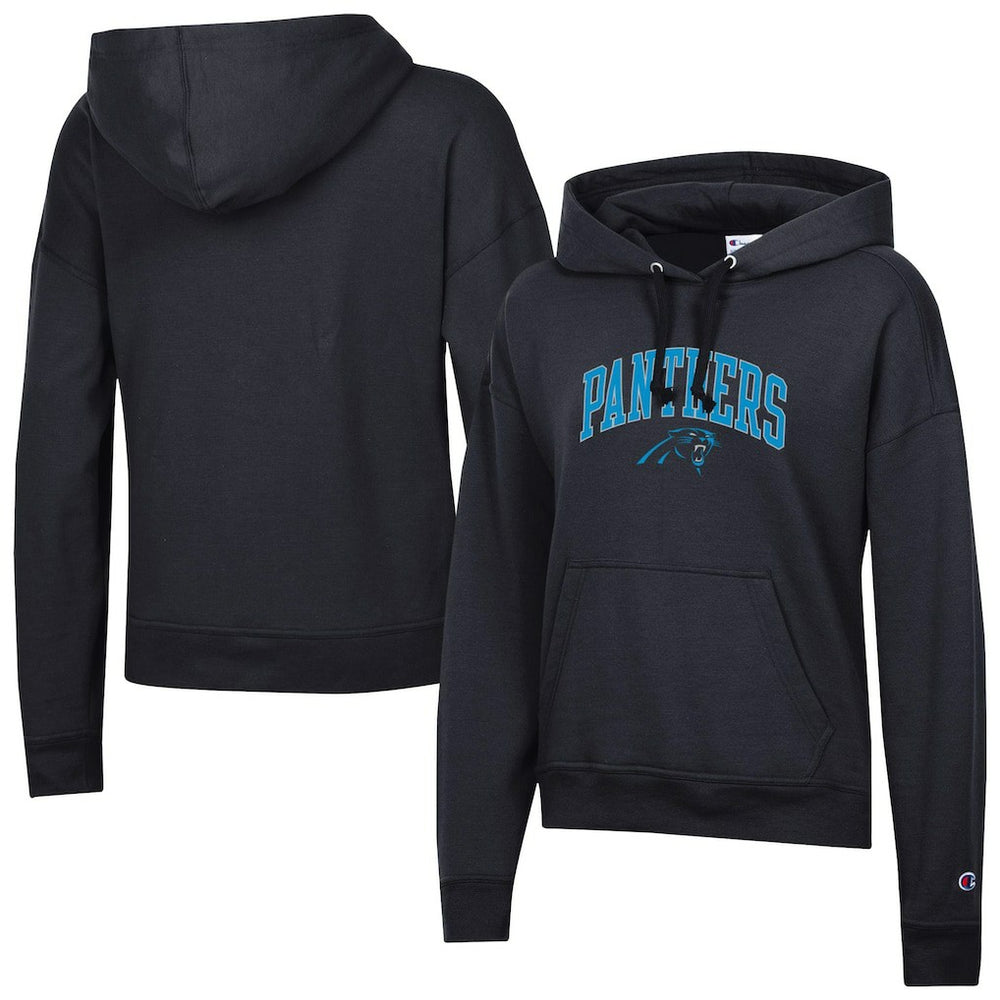 Carolina Panthers Champion Women's Powerblend Hoodie - Black Hoodies