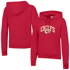 Kansas City Chiefs Champion Women's Powerblend Hoodie - Red Hoodies