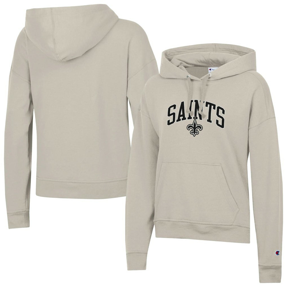 New Orleans Saints Champion Women's Powerblend Hoodie - Natural Hoodies