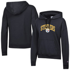 Pittsburgh Steelers Champion Women's Powerblend Hoodie - Black Hoodies