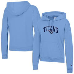 Tennessee Titans Champion Women's Powerblend Hoodie - Light Blue Hoodies
