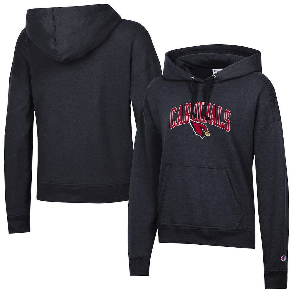Arizona Cardinals Champion Women's Powerblend Hoodie - Black Hoodies