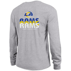 Los Angeles Rams Champion Women's Core Long-Sleeve T-Shirt - Heather Gray T-shirts