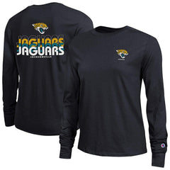 Jacksonville Jaguars Champion Women's Core Long-Sleeve T-Shirt - Black T-shirts