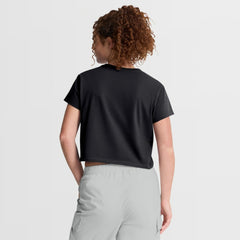 Los Angeles Dodgers Nike Women's Mod Cropped T-Shirt - Black T-shirts